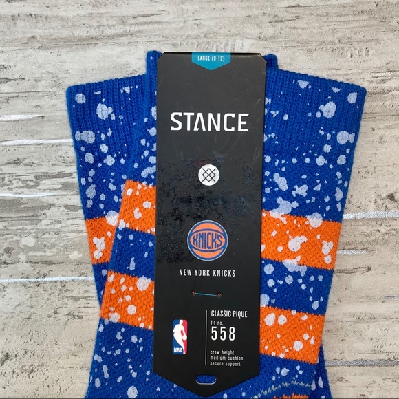 Stance NBA New York Knicks Crew Socks - Picture 6 of 16